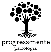 Aplicación monocromática, Diseño de logo Progress-Mente Psicología