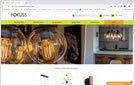 Diseño de Web y tienda on-line para Lámparas Fokuss