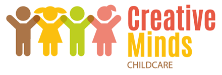 Opción proceso, Diseño de logo e isotipo Creative Minds Childcare