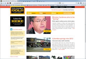 Home, Periódico Web Colombia Gold Report