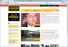 Diseño de Periódico Web para Colombia Gold Report