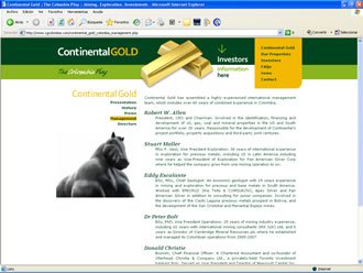 Directors, Web Continental GOLD