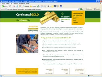 Investors, Web Continental GOLD