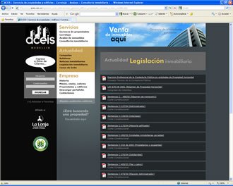 Legislación, Web ACEIS