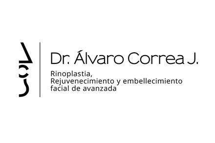 Logo, Logo y papelerías Dr. Alvaro Correa J.