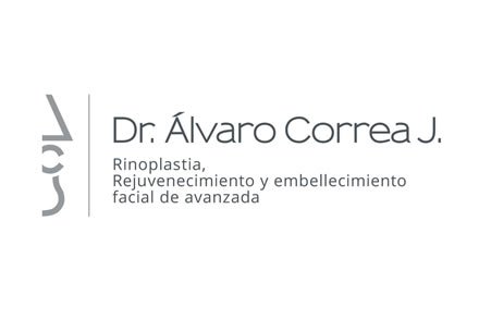 Logo, Logo y papelerías Dr. Alvaro Correa J.