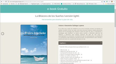 ebook gratuito, Wordpress Responsive Anamaya Psicología