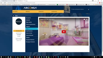 Detalle proyecto (7), Web Joomla Arconsa