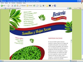 Cultivos y Semillas, Web Bestevia