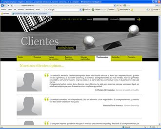 Testimoniales, Web Competencia Leal
