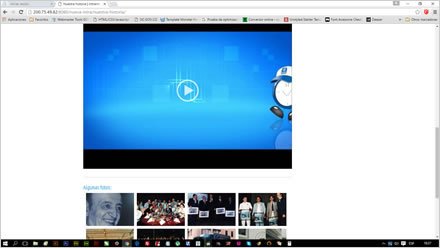 Videos, Intranet Wordpress Coordinadora