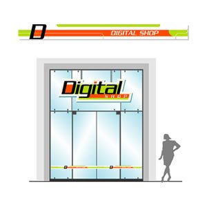 Fachada de Local, Identidad Visual Digital Shop