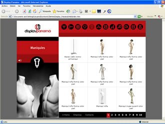 Catálogo Categoría (2), Web Display Panamá