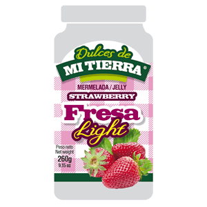 Mermelada Fresa Light, Logo, identidad, empaques Dulces de mi tierra