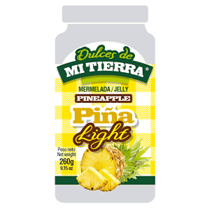 Mermelada Piña Light, Logo, identidad, empaques Dulces de mi tierra