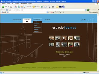 Apartamento modelo (1), Web Espacio Domus