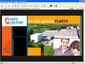 Intro, Web Eurococinas