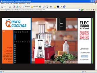 Accesorios, Web Eurococinas