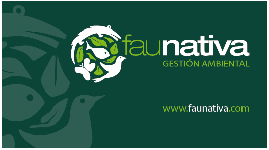 Tarjeta (frente), Logo + tarjetas Faunativa