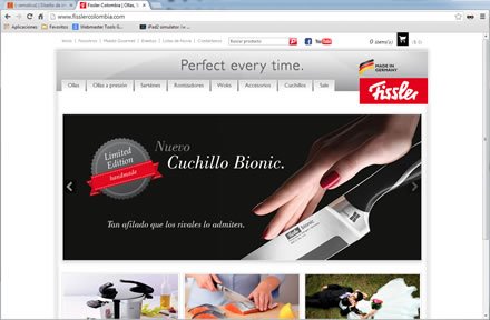 Home (1), e-store Responsive Fissler Colombia