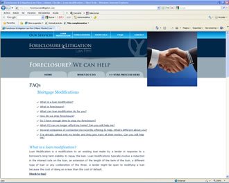 FAQs Mortgage, Web Foreclosure & Litigation