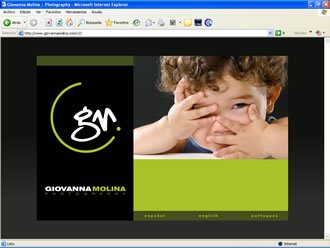 Idioma (aleatorio 1), Web Giovanna Molina