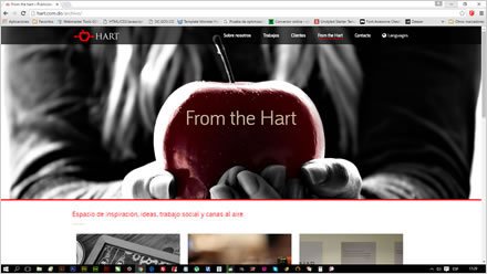 Blog, Web Wordpress Hart Publicidad