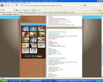 Detalle Hotel (scroll), Web Hoteles de Medellín