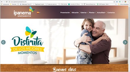 Home, Web Responsive Admin/ Ipanema campestre
