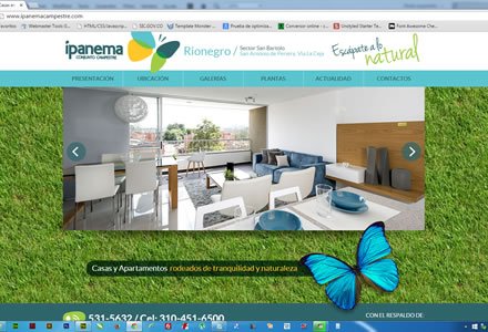 Home, Web Responsive Admin/ Ipanema Campestre