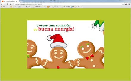 Story, e-card navideña ISA-ETESA
