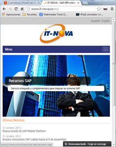 Responsive design, Web Word Press IT-Nova