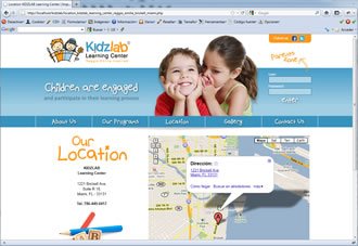 Location, Web KidzLab
