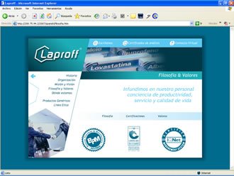 La Empresa (2), Web Laproff