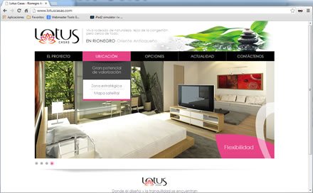 Home (2), Responsive web Admin/ Lotus Casas