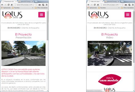 Responsive design, Responsive web Admin/ Lotus Casas