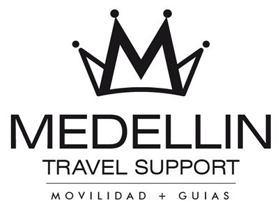 Opciones proceso, Logo Medellín Travel Support