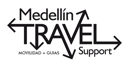 Opciones proceso, Logo Medellín Travel Support