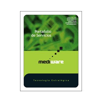 Brochure (carátula), Identidad Visual Mediware
