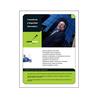 Brochure (servicio 1), Identidad Visual Mediware