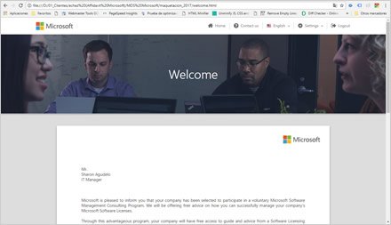 Welcome, Diseño de interfaces Microsoft - eChez