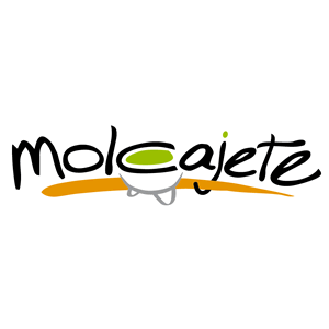 Logo sobre blanco, Logo y empaques Molcajete
