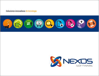 Brochure (carátula), Íconos y Brochure Nexos Software