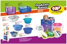 Diseño de Empaques y brochure para Novedades plásticas