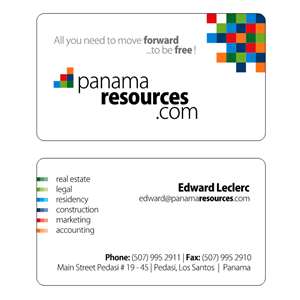 Tarjetas, Identidad Visual Panama Resources