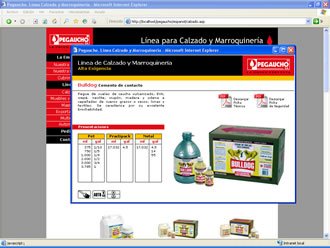Producto (detalle), Web Pegaucho
