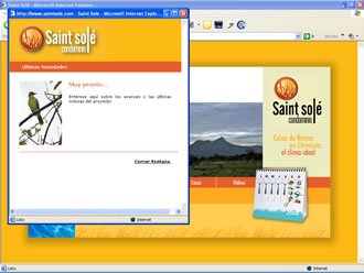 Novedades, Web Saint Solé