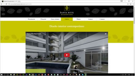 Video, Web HTML5 administrable Santa Rita