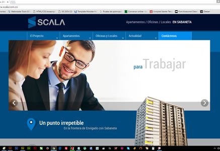 Home (2), Sitio web responsive Scala (Proactiva)