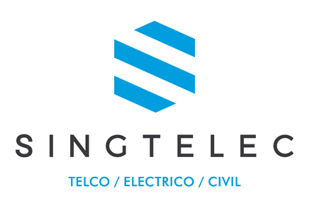 Logo, Diseño de logo e imagen Singtelec Ingenieros